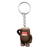 Cute Domo Kun Colorful Figure Keychain PVC Key Chain Ring Holder Women Bag Small Pendant Gifts