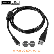 สายลิ้ง Nikon USB Cable - UC-E20 / E21 ส่งข้อมูล Nikon หลายรุ่น D3400 D3500 D5600 D7500 Z50