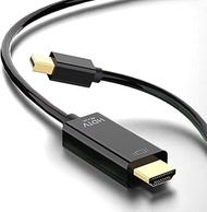 ECKDZMY Mini DisplayPort to HDMI 6 Feet Cable 4K@60Hz, Compatible with MacBook Air/Pro, Microsoft Su