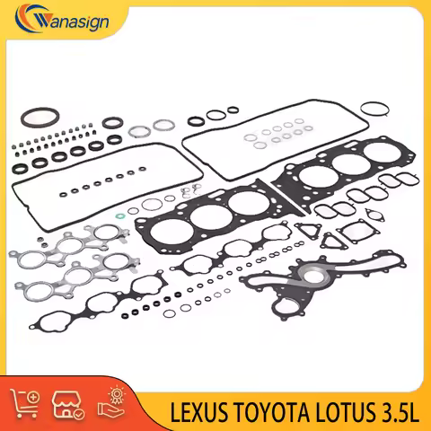 ENGINE PARTS Full Gasket Set For BOLWELL LEXUS LOTUS TOYOTA 3.5L V6 24V GAS DS-4 3.5 L T 2GR-FE 2GR-