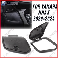 ใหม่สำหรับ Yamaha NMAX 155 NMAX 2020-2023 2024 ABS เครื่องมือกล่องเก็บของฝาปิดอัพเกรดที่ชาร์จเคสแบบก