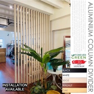 Column Divider Aluminium Tube Divider Entrance Divider Space Separator Entrance Screen Home Decor