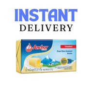 INSTANT DELIVERY - 227GRAM ANCHOR UNSALTED PURE BUTTER / BUTTER SPREAD / MENTEGA / MENTEGA ANCHOR / 