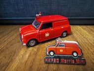 TINY 微影 mini cooper 消防車