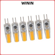 WININ 6PCS G4 Light Bulb, 120V 2W G4 LED Bulb, Durable 180lm LED Bulb Bedroom