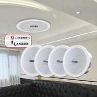 ลำโพงไร้สาย Bluetooth ซ่อมแซมร้านค้าแบบฝังในผนังเพดานลำโพงเสียงชั้นนำ Neumann K-908A ลำโพงไร้สายแบบห