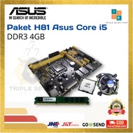 SUNSHINE PAKET MURAH H81 ASUS SECOND CORE I5 + RAM 4/8GB TERMURAH