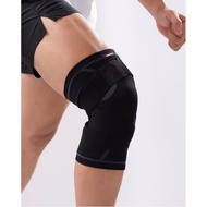 GoodFit sports knee brace, thick 4-way stretch, with sturdy support strap GF511K
