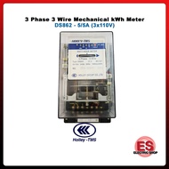 TNB Meter Holley-TMS DT862 3P4W KWH Meter, CL2.0 20(100)A, 240/415V, 50Hz