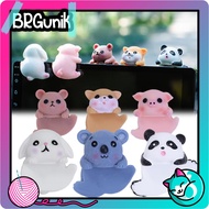 HP BRGUNIK MINIATURE ORNAMENT 6 MULTI ANIMAL MOTIFS HIPPERS/ HIPPERS PHONE/DASHBOARD LAPTOP MYBERSI 