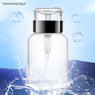 [loveshoping1] Nail Polish Remover Bottle UV Gel Press Bottle Nail Art Clean Empty Pump Liquid [SG]