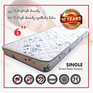 DREAMLUCKY Single Mattress Synthetic Latex (5 Inches)