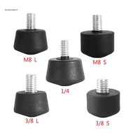 EC Rubber Foot Universal Antislip 8 Rubber Foot Pad Photography Accessories for Tripods Monopod 1 4 