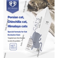 Petwish Shampoo Kucing 500ML - Persian, Chinchilla, Himalayan Cat -