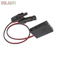 Solar Panel Adapter 10 AWG Copper Wire 14 AWG Copper Wire Camping Power Supply