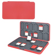 Game Card Box Holder Storage Box 24 Game Slots and 24 Micro Sd Card Slots Suitable for Switch Lite/O