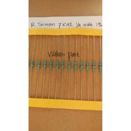 Resistor 7K42 Taiwanese metal film 1/4 watt 1% price per 10 pcs