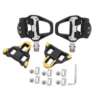 Cycling Road Bike with SPD-SL Pedal Cleats Bicycle Pedals Repair Replacement with Self Lock Pedal Cleats
