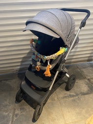 STOKKE baby car bb stroller tourist joie YOYO單手秒速收車 便攜嬰兒車 旅客手推車 士的車 啡色型格 罕有 可躺 嬰兒手推車 Kolcraft baby c