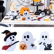 【Llittlesunla】3Pcs Cute Spooky Halloween Decorations for Indoor, Spooky Decorations for Party Home S