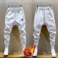 กางเกงวอร์มทรงหลวมผู้ชาย ชุดวอร์มผู้ชาย เสื้อผ้าผู้ชาย กางเกงขายาวผู้ชาย เสื้อผ้าผู้ชาย กีฬา ยิม ผู้