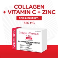WATSONS Collagen + Vitamin C + Zinc Capsule