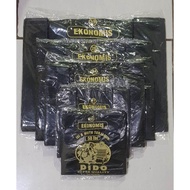 1 Pack - Black HD Plastic Bags, Size 28 | 35 | 40 | AP AP AP