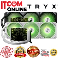 TRYX STAGE 360 ARGB 360mm AIO WATER COOLING (L-S360A-DM3M-G0K/L-S360A-DM3M-G0W) BLK/WHT