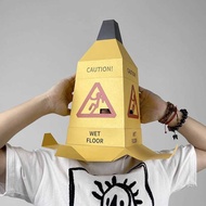 Beware Banana Beware Beware of Road Smooth Funny Banana Road Cone Ornaments Art Exhibition Ground De