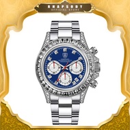 Hector Limited Edition Jam Tangan Uniseks Unisex Stainless Steel Chronograph Quartz Watch HEC0383D-2