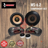 Mohawk Car Audio Sound System Speaker 19M5-6.2 210W Component Set Front SQ EMMA For Perodua Myvi Axi