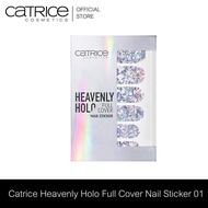 Catrice Heavenly Holo Full Cover Nail Sticker 01 - คาทริซแฮฟเวินลี่โฮโลฟูลคัฟเวอร์เนลสติกเกอร์01 (เครื่องสำอาง,น้ำยาทาเล็บ,ยาทาเล็บ,เล็บ,สติกเกอร์ติดเล็บ)