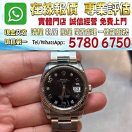 Rolex 115234黑盤鑽刻原盤，舊手錶，二手錶，古董手錶，中古錶，勞力士 Rolex，帝舵 Tudor，卡地亞 Cartier，歐米茄Omega，萬國IWC，爱彼AP，江詩丹顿VC，PP百達翡麗