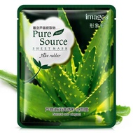 IMAGES Pure Source Sheet Mask ALOE RUBBER IMAGES Natural Moisture Face Mask . Natural and Elegant.