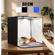 80cm Portable Photo Studio Folding Photo Box Led Soft Box Picture Studio Photography Studio Light Bo