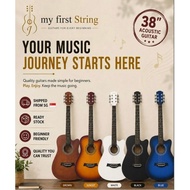 Acoustic guitar 38 inch SG