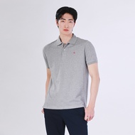 John Henry เสื้อโปโลผู้ชาย ทรงเข้ารูป รุ่น JH F324MPLSM61 - สีเทา