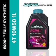 DashOil Ester+ E900+ V2 4T 10w50 1L Fully Synthetic SP Motorcycle Engine Oil Minyak Hitam Pelincir M