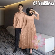 jual couple yunishara /couple pesta/baju pesta//couple keluarga/couple