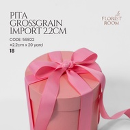 Grossgrain Ribbon ±2.2cm x 20 Yards - Import