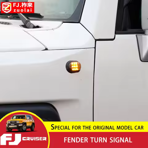 For Toyota FJ Cruiser Fender Turn Signal Fender Light FJ Cruiser Fender Marker Side Marker Exterior 