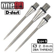 ONE80 FLEXI DART POINT - STEEL TIP CONVERSION POINT 2BA REFLEX POINT
