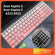 Acer Keyboard Cover Acer Aspire 3 A315 A315-59 A315-24P A315-510P Aspire 5 A515-57 15.6'' Soft Silic