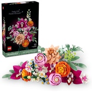 LEGO Botanicals Pretty Pink Flower Bouquet Building Set for Adults - Gifts for Birthdays for Her- Ar