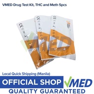 stockCODVMED Drug Test Kit, THC and Meth 5pcs