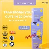 BoonY & Co Tribiotics: Prebiotics + Probiotics + Postbiotics [60's]