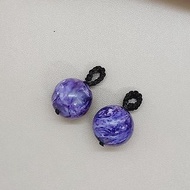 紫龍晶18mm元珠編織吊咀 - 靈性寶石之一