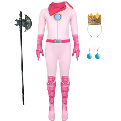 ❤Love Cos 99 Princess Costumes Halloween Cosplay Fancy Party Peach Daisy Rosalina Role Play DressVoo