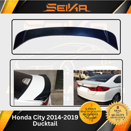 Honda City 2014-2019 Ducktail Spoiler Honda Car Accessories Honda City Car Accessories Exterior car 