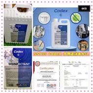 CODEX SANITIZER NO ALCOHOL NO ODOUR NO CORROSION 多用途消毒水无酒精无异味